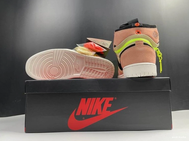 Rep Switch Air CW6576-800 Jordan Peach 1 High 0729